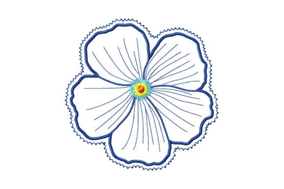 Blue Flower Applique: A Craft Fair Review