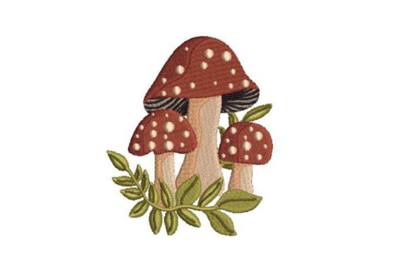 Cottagecore Toadstools: A Small Business Embroidery Review