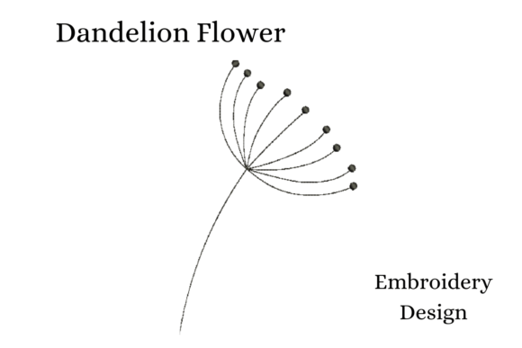 Dandelion Flower Embroidery Design: An Honest Review