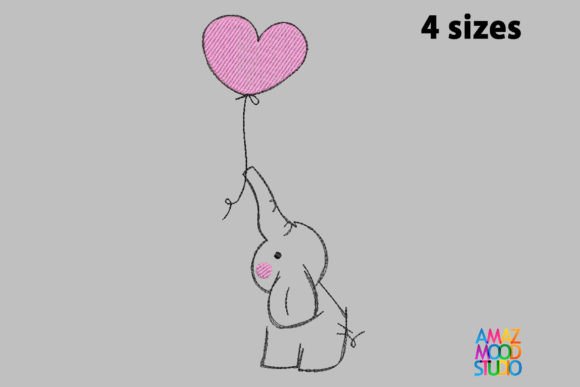 Elephant with a Balloon: Holiday Embroidery Design Review