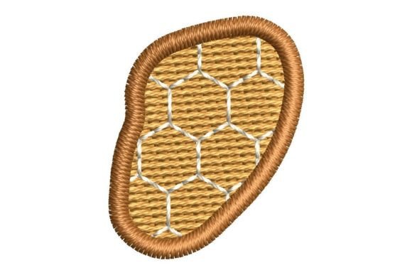 Honeycomb Punctuation Comma: Perfect for Branded Embroidery