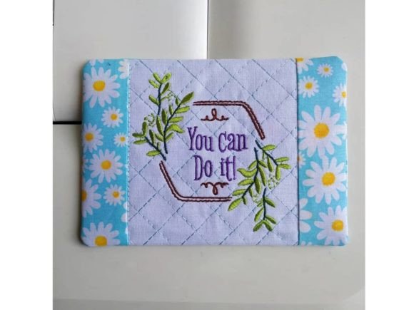 ITH You Can Do It Mug Rug: Is It Worth Stitching?