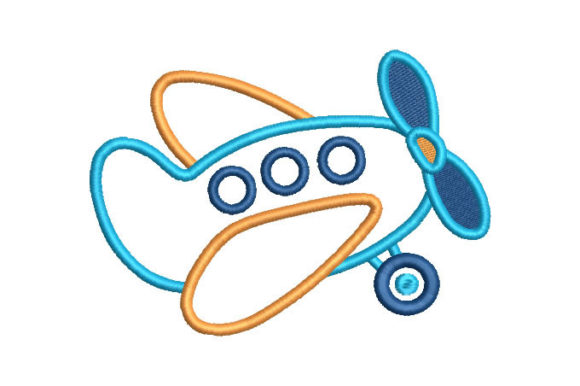Kids Airplane Embroidery Design Review for Boutique Sweatshirts