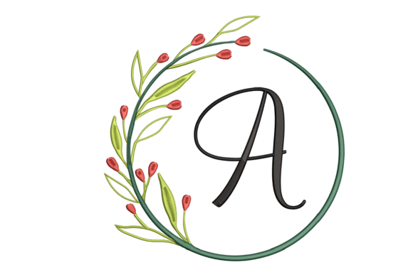 Monogram a: A Holiday Embroidery Designer’s Review
