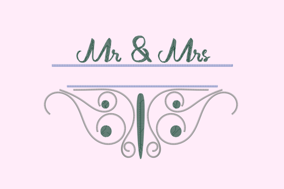 Mr and Mrs Monogram: Seasonal Embroidery Design Review