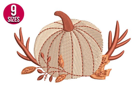 Pumpkin with Antlers: A Seasonal Embroidery Review