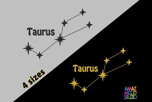 Zodiac Constellation Taurus Embroidery Review
